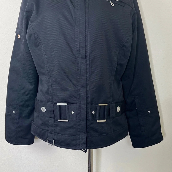 NILS Black Ski Snowboarding Jacket - Picture 3 of 16